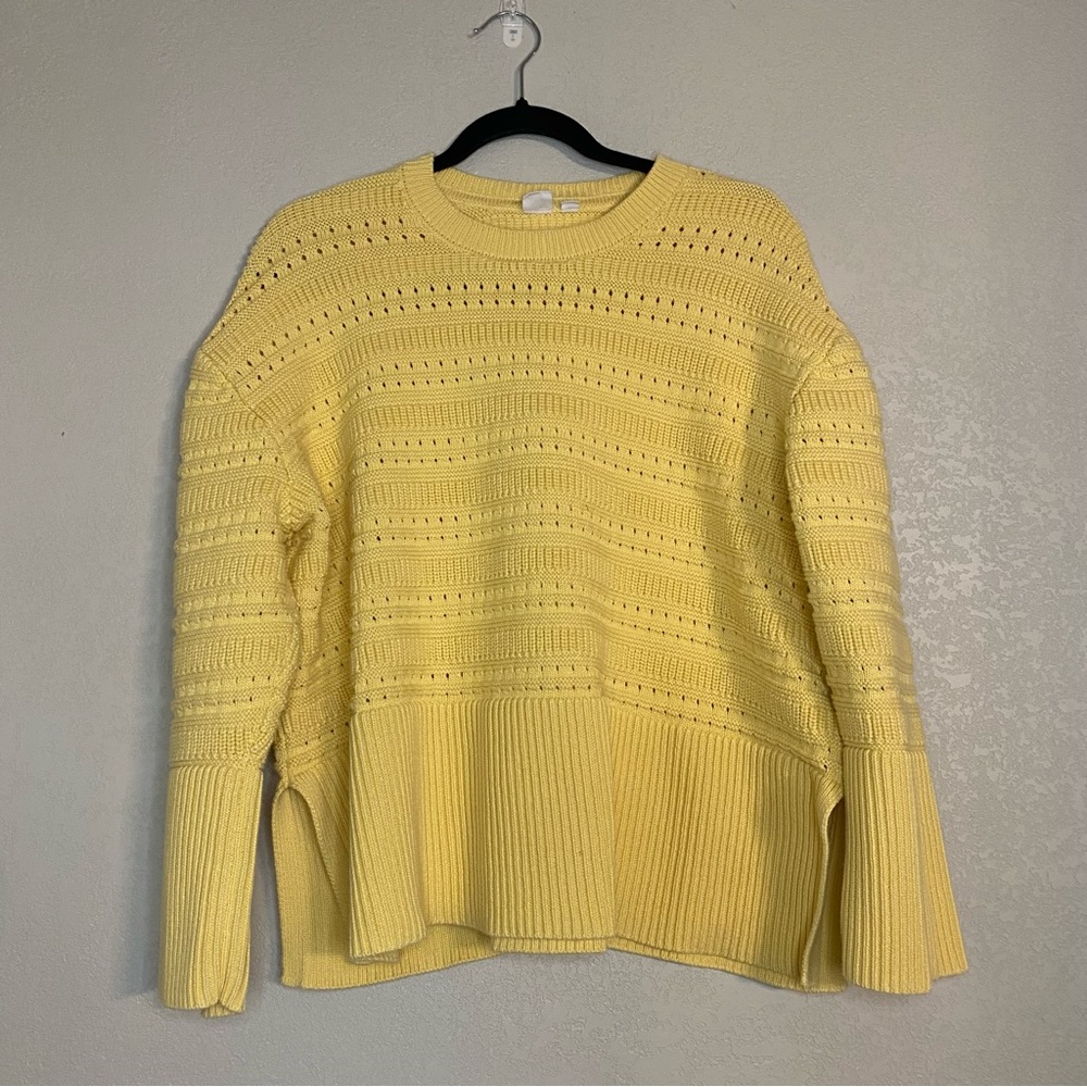 100% Cotton Gap loose knit sweater Sz XL